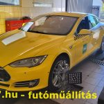 Tesla futóműállítás